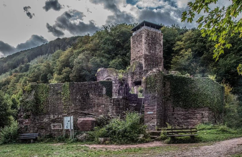 Ruine Hinterburg, Germany, Germany